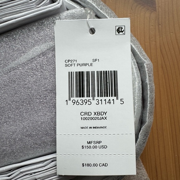 🌸 Coach Crossbody Pouch Soft Purple - Picture 11 of 12